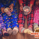 Children in pajamas sipping cocoa
